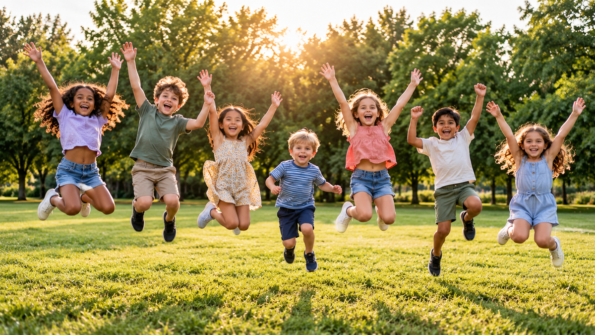 Enfants en activité