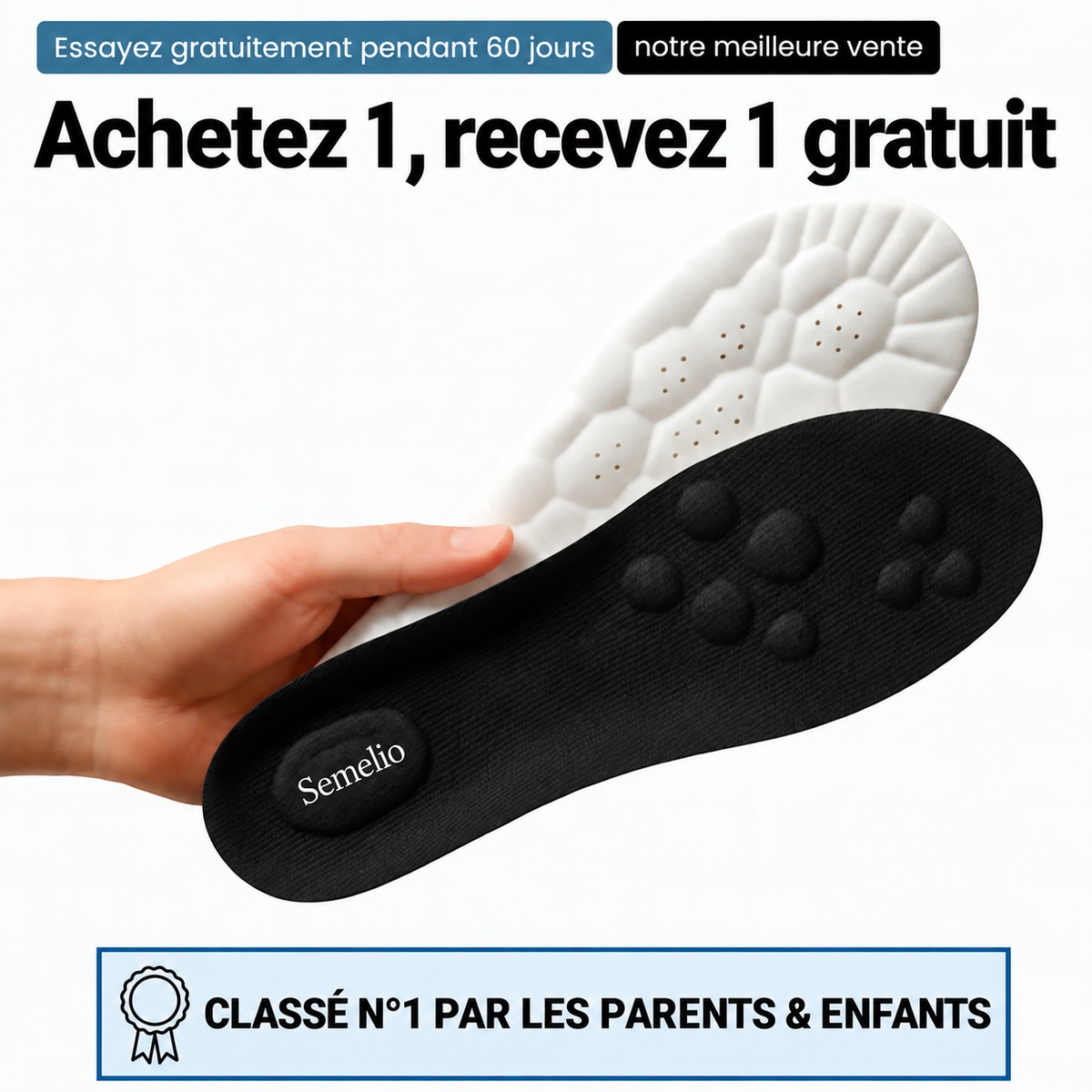 Semelio — Semelle orthopédique enfant