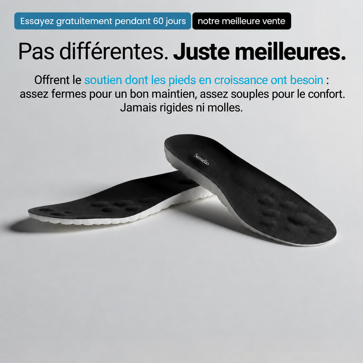 Semelio — Semelle orthopédique enfant