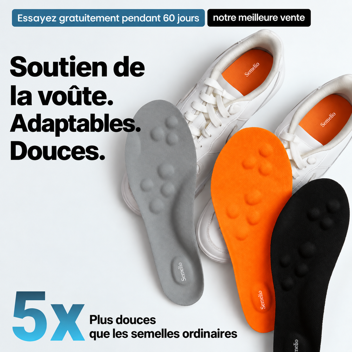 Semelio — Semelle orthopédique enfant
