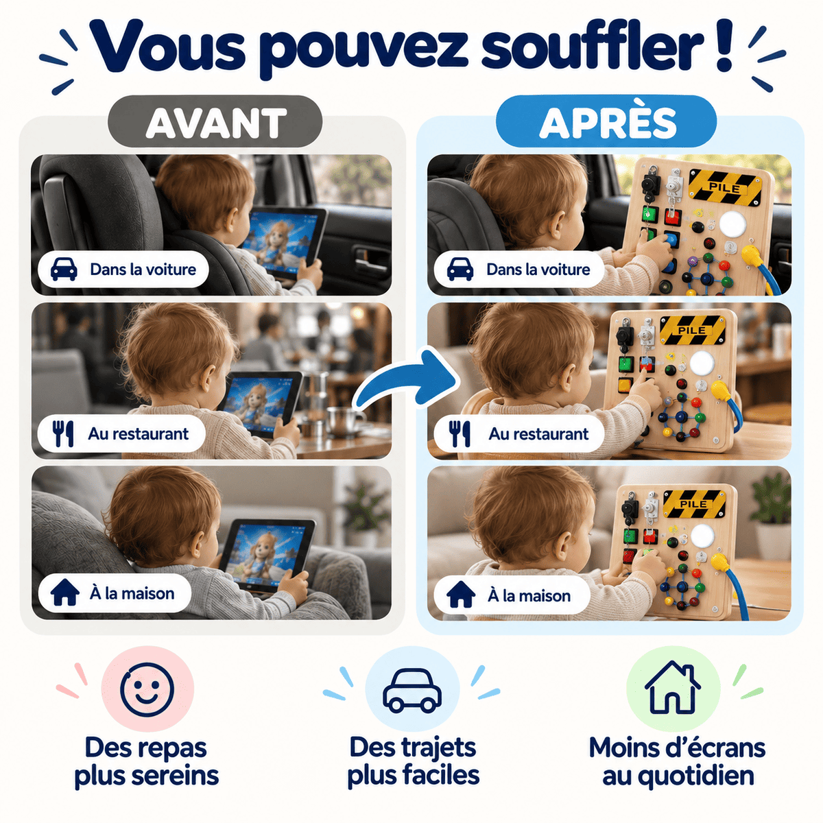 Jeu lumineux sans écran
